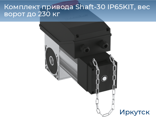 Комплект привода Shaft-30 IP65KIT, вес ворот до 230 кг, irkutsk.doorhan.ru
