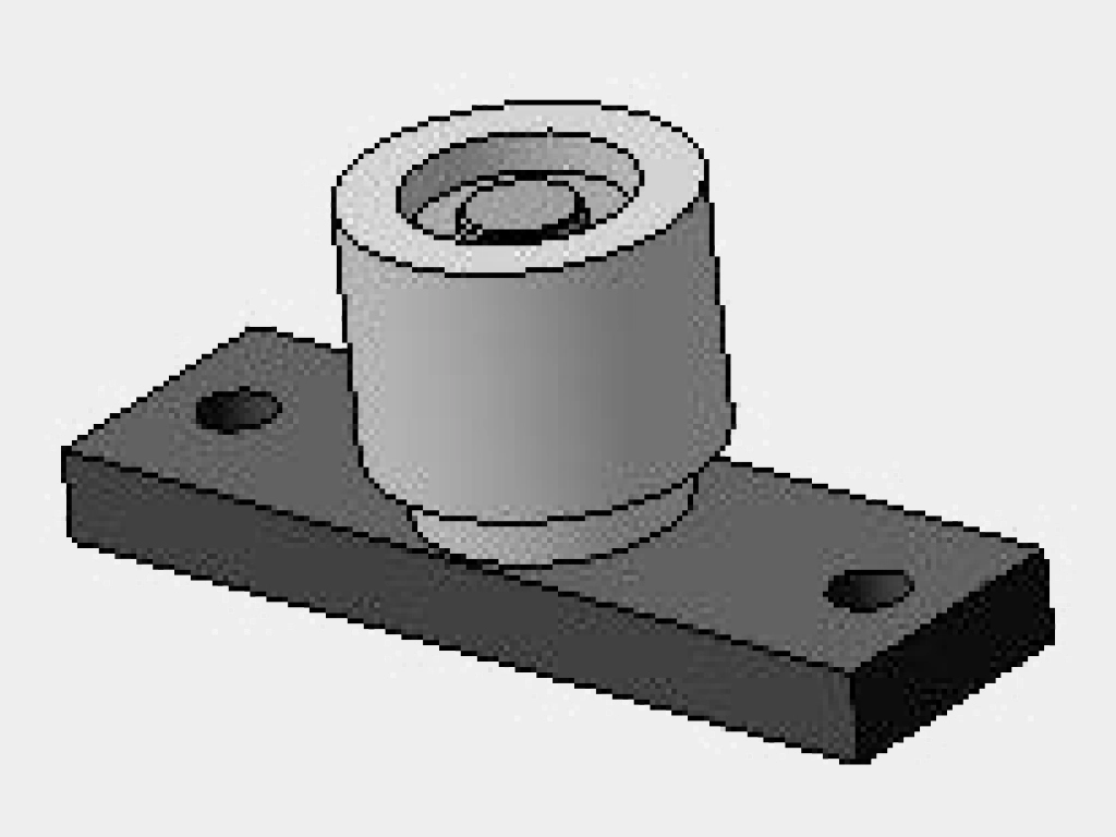 Нижняя направляющая в пол (арт. tpp-001-32d, 2 шт.).