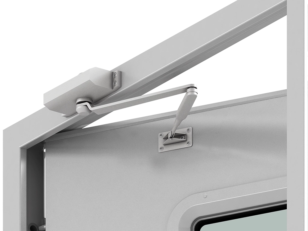 Доводчик предназначен для автоматического закрывания открытых дверей.