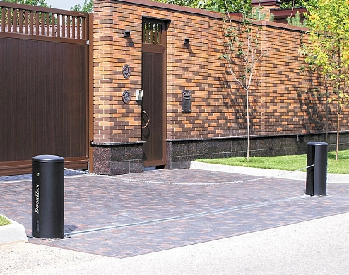 Цепной шлагбаум серии chain-barrier pro (цепной барьер про) для парковок