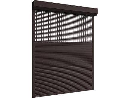 Рольставни витринные (взломоустойчивые) из одностенного экструдированного профиля rhe56m / rhe56gm